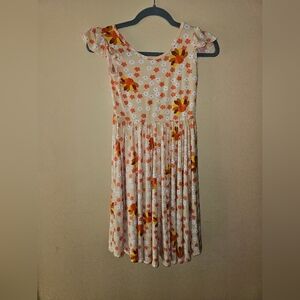 Dot Dot Smile Turkey Dress Thanksgiving sz 9/10